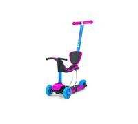 Porteur Trottinette 3 en 1 LITTLE STAR Rose-Bleu