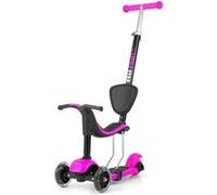 Porteur Trottinette 3 en 1 LITTLE STAR Rose Rose G