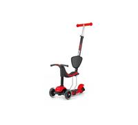 Porteur Trottinette 3 en 1 LITTLE STAR Rouge