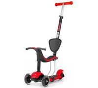 Porteur Trottinette 3 en 1 LITTLE STAR Rouge Rouge G