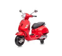 Jamara Porteur Vespa GTS 125 Li-Power – LED, roues stabilisatrices, dès 3 ans – Rouge