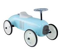 Porteur voiture vintage bleu tendre Bleu G