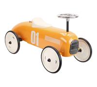 Voiture de course ancienne - Orange