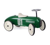 Porteur voiture vintage vert British