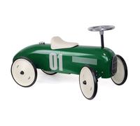 Porteur voiture vintage vert British