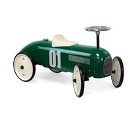 Vilac – Porteur enfant 1055 – Métal vintage, roues caoutchouc silencieuses, assise 28cm – Vert