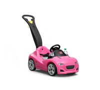 Voiture Enfant Porteur Auto Step2 Whisper Ride Rose | Véhicule Jouet avec Barre de Poussée dès 1.5 ans