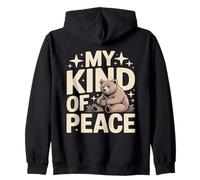 Portez Mon Genre de Paix Sweat à Capuche