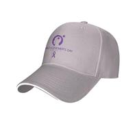 Portez Une Casquette de Baseball Violette pour la Sensibilisation à la maladie d'Alzheimer, Une Casquette de Sport, des Chape
