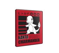Ultra Pro – Portefeuille 4 poches Charmander pour cartes Pokémon, rangement JCC