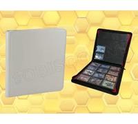 Portfolio - Bee Protect : 20 pages (480+ cartes) (Blanc)