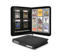 Portfolio Evoretro ¿ 9 Pochettes/Page, 216 Toploaders, Noir Zippé (Evoretro)