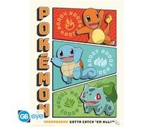 Portfolio - Pokemon - 9 Posters Starters 21x297 Cm G