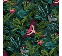 Portfolio XII Papier Peint Forêt Tropicale Verte / Multi RASCH 214727