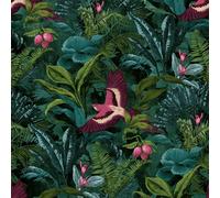 Portfolio XII Papier Peint Forêt Tropicale Verte / Multi RASCH 214727