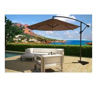 Porticcio Chocolat : Parasol Déporté Ø 300cm Marron