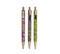 Portico Designs Ltd Sara Miller Haveli Garden Lot de 3 stylos à bille