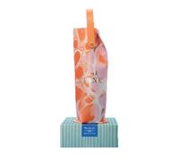 Portico Designs Ltd The Art of Hosting Clink Clink Sac à bouteille réutilisable avec poignée en cuir Motif marbre