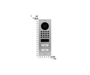 Portier vidéo DoorBird D1102V Acier inoxydable Wi-Fi