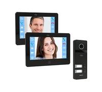 Portier vidéo Full HD PRO PV40 pour 2 familles avec 2 écrans couleur