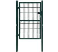 Portillon 2D (simple) Vert 106x190 cm