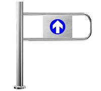 Portillon À Fermeture Automatique,porte De Sécurité Automatique Pour Piétons Destinée Aux Usines,supermarchés Bibliothèques À Forte Fréquentation Barrière De Contrôle D'accès Durable(Left50*100cm)