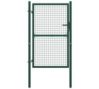 Portillon Acier 100x175 cm Vert