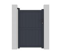 Portillon Aluminium Maurice - 101.2 X 155.9 Cm - Gris