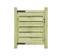 vidaXL Portillon Bois de pin imprégné FSC 100 x 100 cm Vert