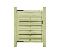 vidaXL Portillon Bois de pin imprégné FSC 100 x 125 cm Vert