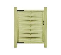 vidaXL Portillon de jardin Bois de pin imprégné FSC 100 x 125 cm Vert