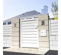Portillon Brise-Vue L 1000 X H 1707 Mm - Blanc Blanc