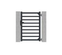 Portillon - Casanoov - ANTELAO - 1m H.142cm - Gris Anthracite - Aluminium