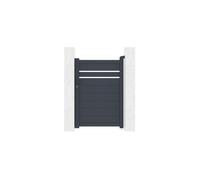 Portillon - Casanoov - CIMONE - 1m H.136cm - Gris anthracite - Aluminium