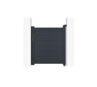 Portillon - Casanoov - EIGER - 1m H.115cm - Aluminium - Gris