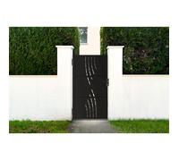 Portillon - Casanoov - NALI VELETA 1m H.180cm - Noir Mat - Acier