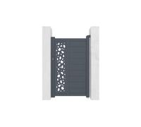 Portillon - Casanoov - SUNNY - 1m H.176cm - Aluminium - Gris anthracite