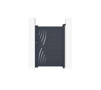 Casanoov Portillon 1m VELETA H.140cm aluminium gris
