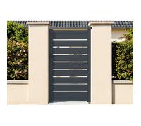 Portillon - Casanoov - VOGEL - 1m H.178cm - Gris - Aluminium