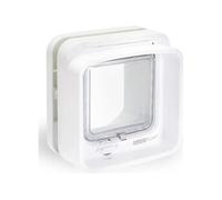 Portillon chat DualScan Blanc 32 identifiants RFID