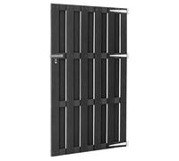 PORTILLON de Clôture Gris - Sarazyj® Portillon WPC - 100x180 cm Gris - J3063656