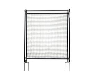 Portillon de clôture horizont 80-95 cm sans électricité - porte de clôture de jardin pour filets, idéal camping, jardin et enclos