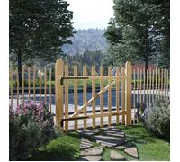 vidaXL Portillon simple de clôture en bois de noisetier 100 x 90 cm