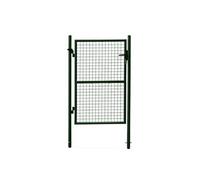 Alice's Garden - Portillon de Jardin en métal Vert. Double Sens d'ouverture. avec Serrure.150x87cm