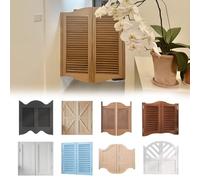 Portillon De Jardin, Porte Battante En Bois, Porte Partition, Porte Saloon 70cm 94cm 114cm 135cm 150cm, Double Portes Intérieure Avec Charnières, Pour Bar, Café