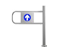 Portillon de sécurité à Ressort, Portail de Transfert piétonnier pour entrepôt, Portail d'entrée à Fermeture Automatique, pour bibliothèques, Bars, magasins, centres commerciaux, Porte Droit
