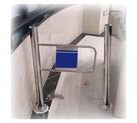 Portillon de sécurité à Ressort - Porte à Sens Unique à Fermeture Automatique pour piétons, Convient aux Ouvertures de 50 à 86 cm, idéal pour Les couloirs et l'intérieur, Solution d'entrée s