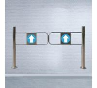 Portillon De Sécurité À Ressort, Porte Battant À Fermeture Automatique, Porte D'entrée Unidirectionnelle, Pour Bibliothèques, Magasins, Entrée De Supermarché(2x1m/6.56x3.28ft)