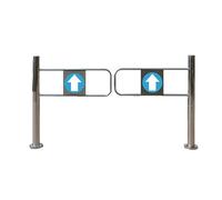 Portillon De Sécurité À Ressort Pour Entrée De Supermarché, Barrière De Sécurité À Fermeture Automatique, Porte D'accès En Acier Inoxydable Pour Magasin, Bibliothèque(1.6x1m/5.25x3.28ft)