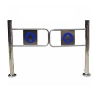 Portillon De Sécurité À Ressort Pour Entrée De Supermarché, Porte À Fermeture Automatique, Ouverture À 90° Porte Unidirectionnelle, Pour Magasin, Bibliothèque(2x1m/6.56x3.28ft)